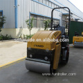 Powerful gasoline engine small size road roller for sale